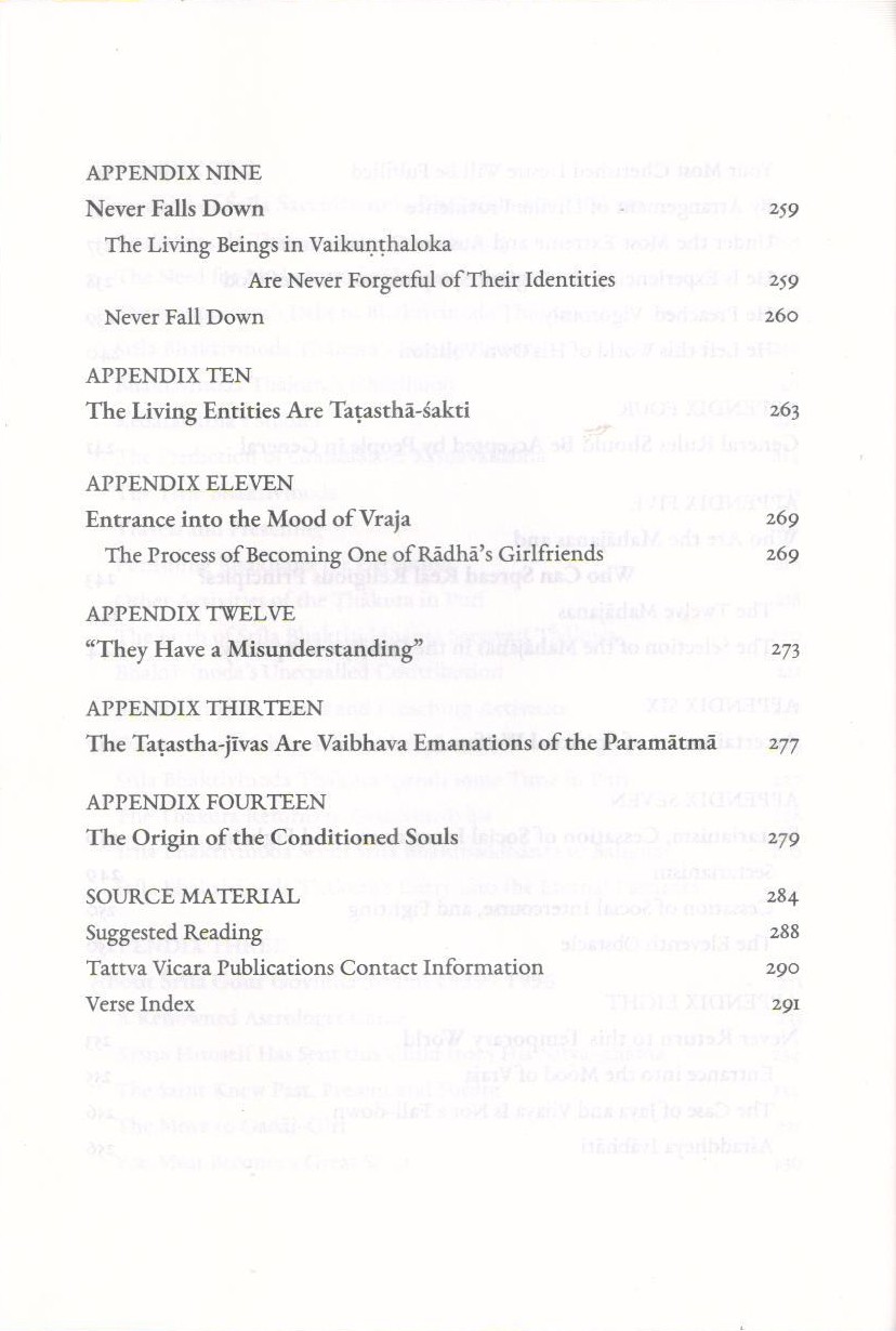 Envy — Contents page 14