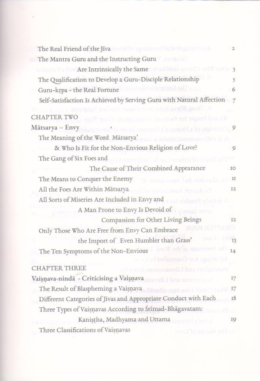 Envy — Contents page 3