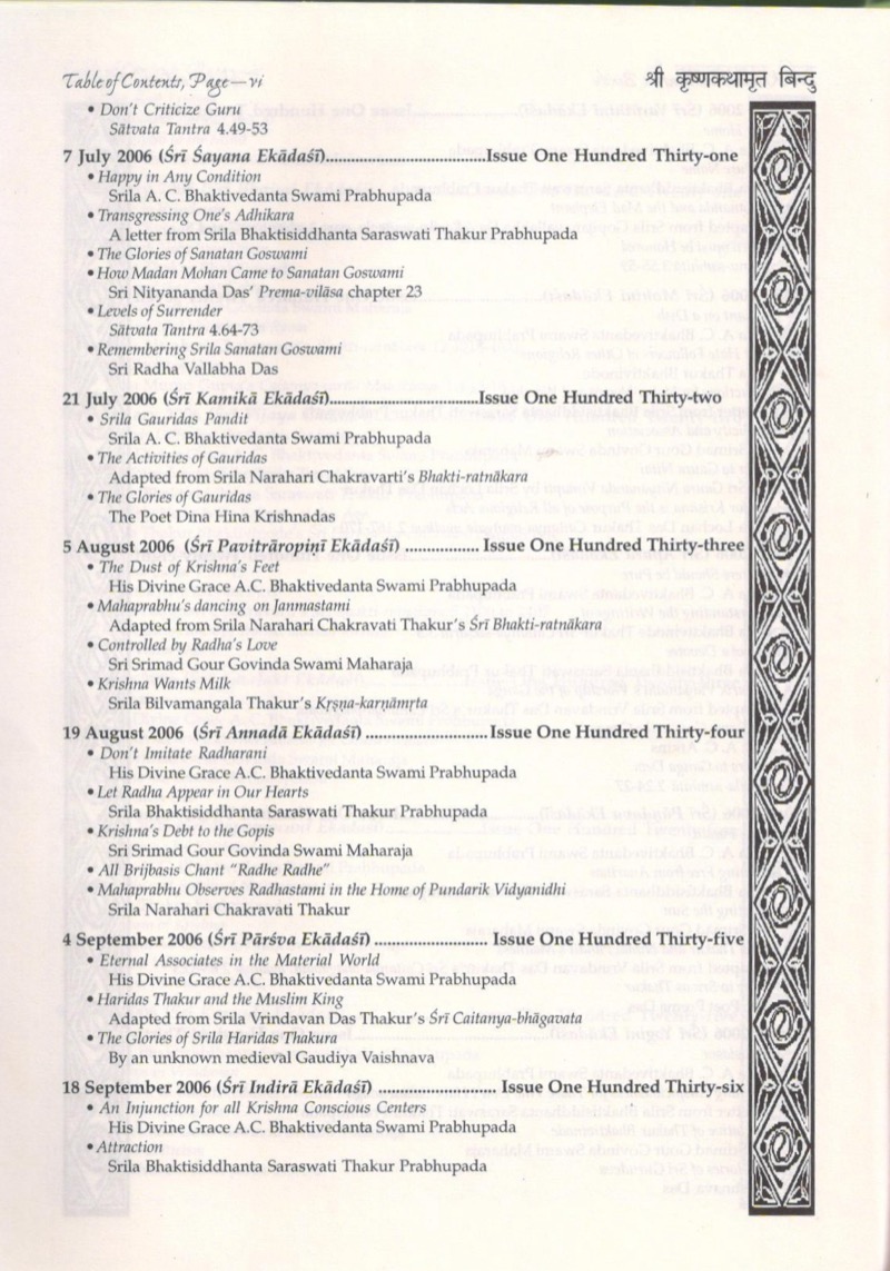 KK Bindu 6 — Contents page 4