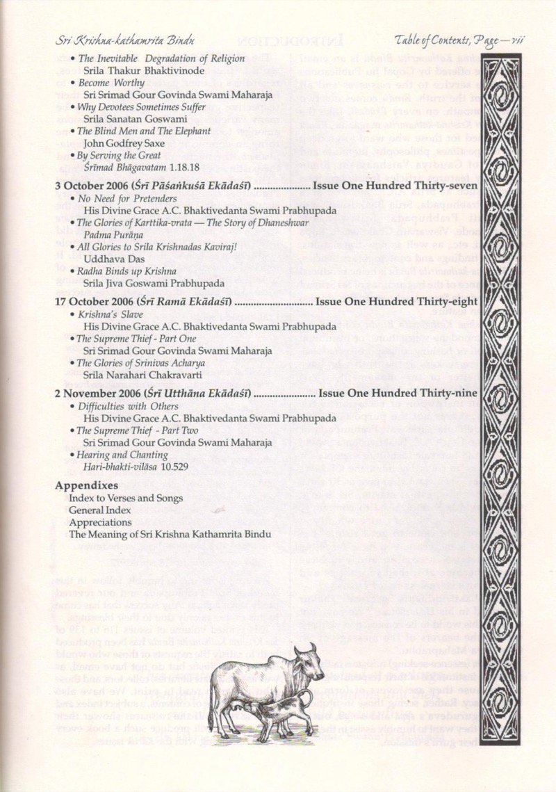 KK Bindu 6 — Contents page 5