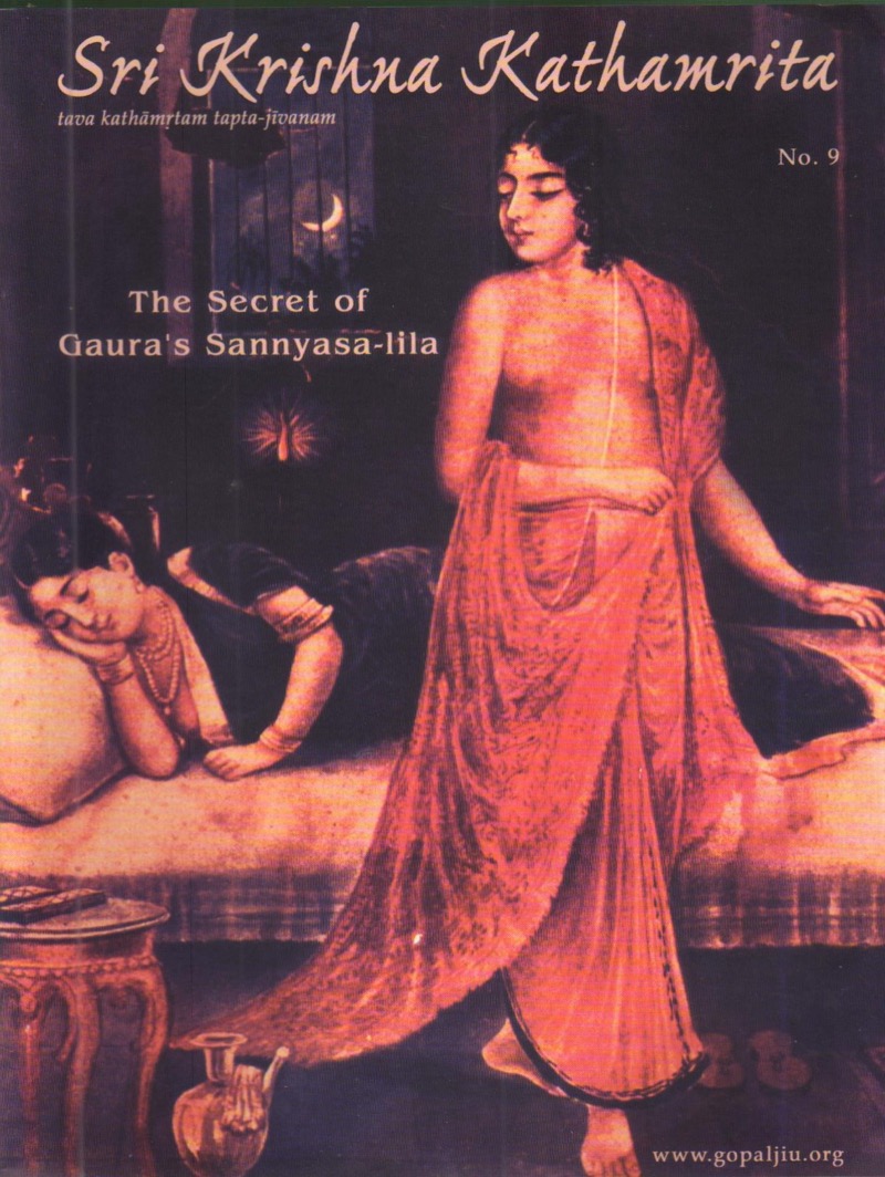 Krnsa Kathamrita vol 09 (Secret of Gaura's Sannyas)