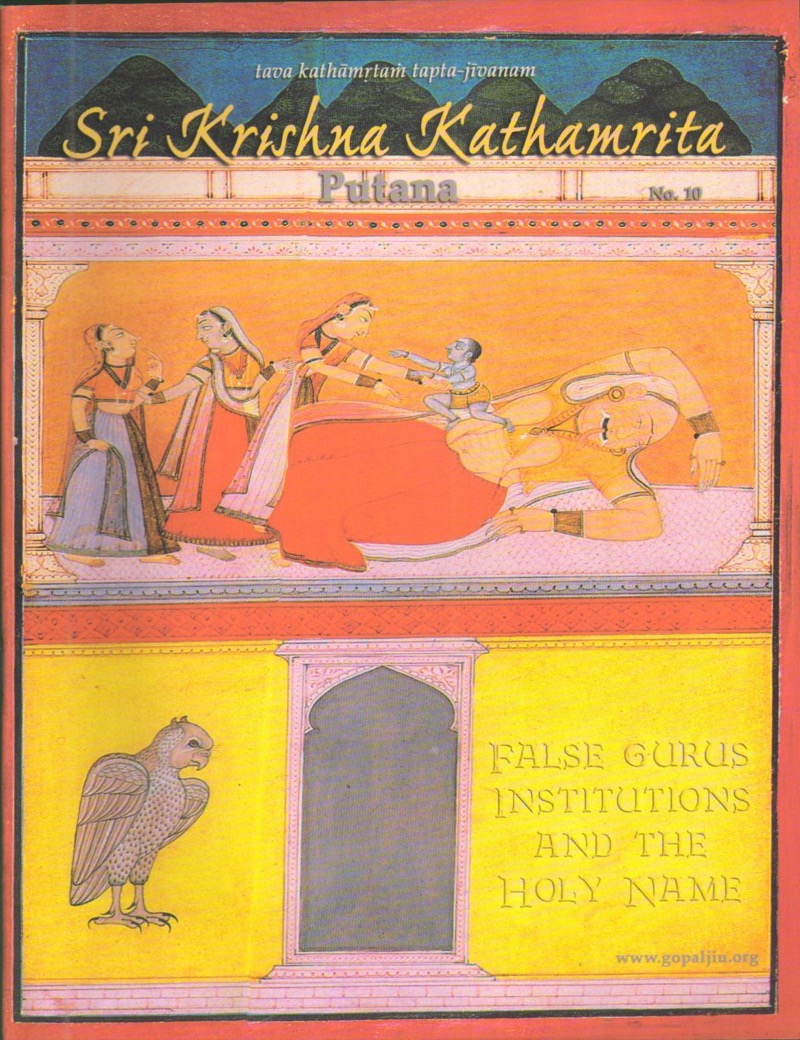 Krnsa Kathamrita vol 10 (Putana, False Guru and Institutions)