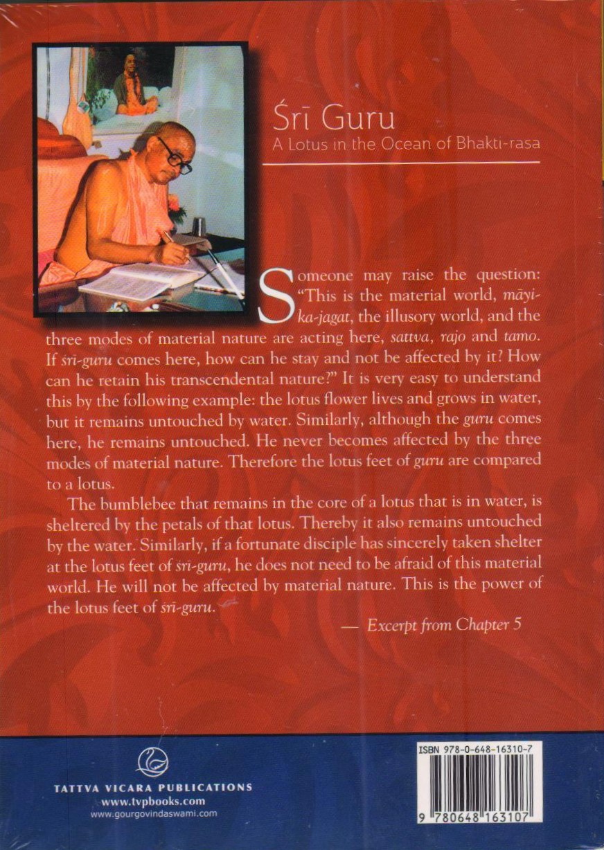 Sri Guru II — Back Cover