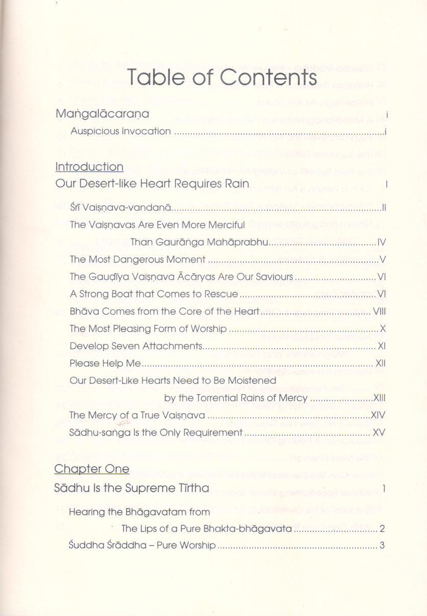 Sri Guru III — Contents page 1
