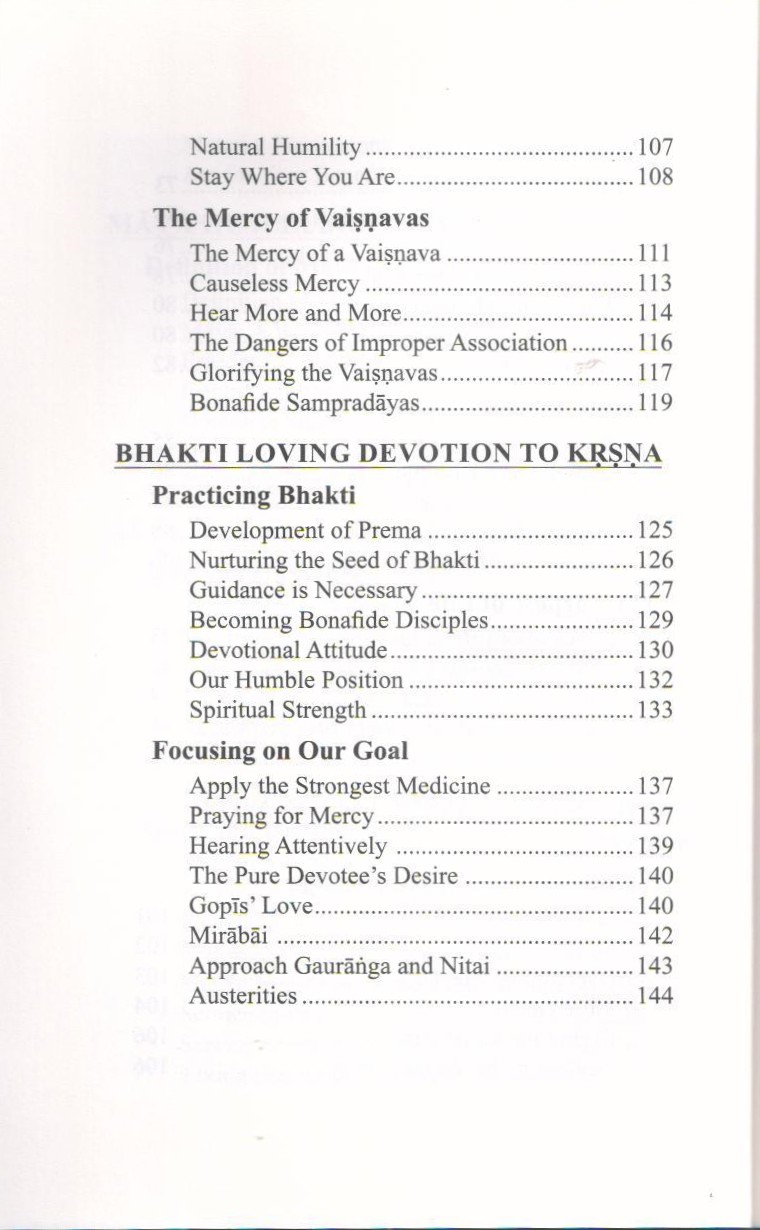 Tattva Darshan — Contents page 4